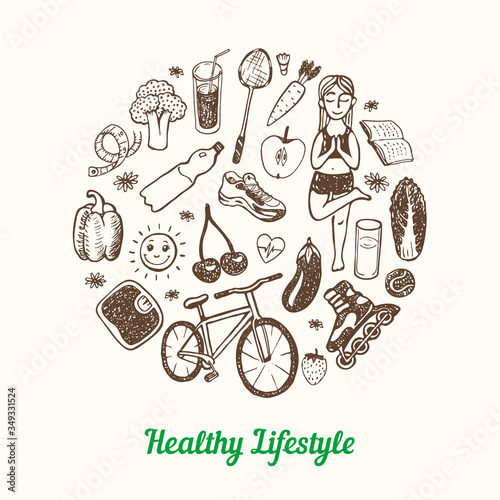 Healthy Lifestyle Background