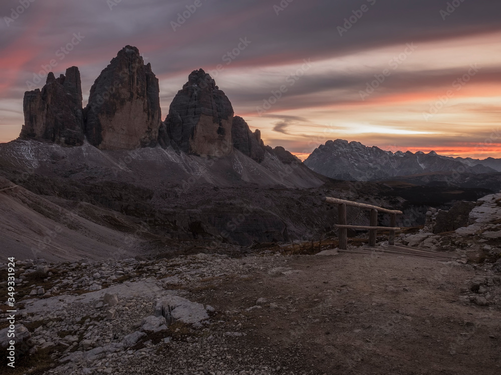Fototapeta premium Types of Dolomites.