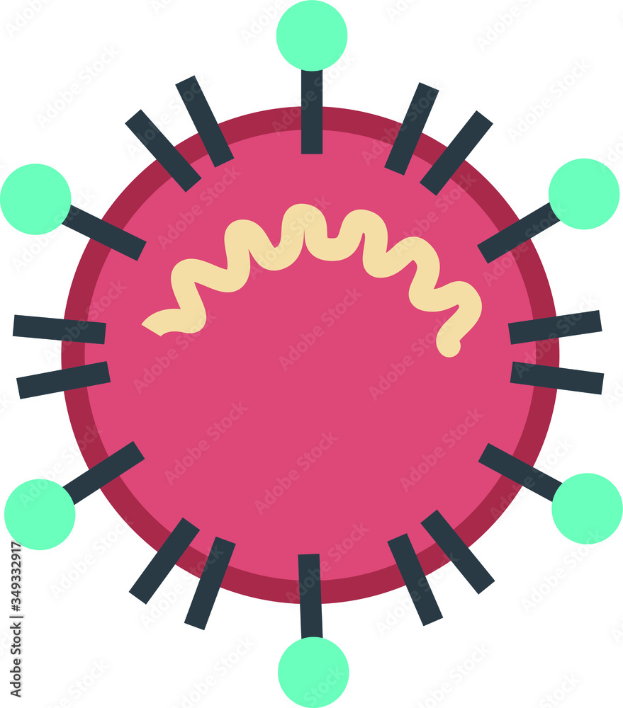 Corona virus COVID-19 vector illustration Corona virus COVID-19 vector illustration