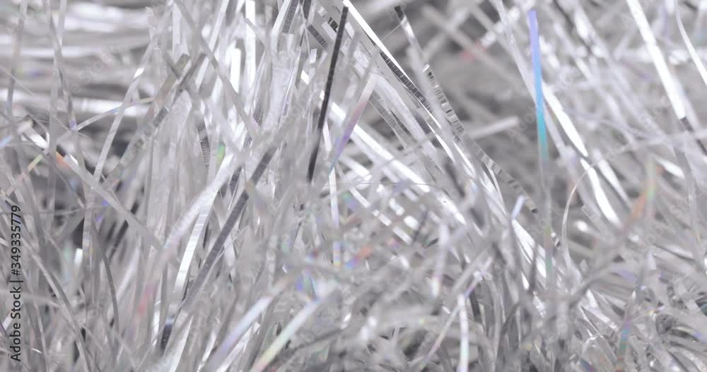 Bokeh Christmas tinsel Bokeh Christmas tinsel