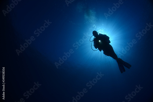 Underwater modeling Bodrum, Mugla / Turkey. © osman