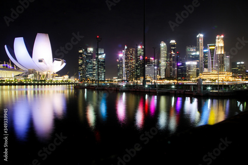 Singapur asia de noche