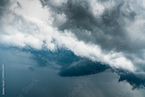 Summer cloudscape. Storm. © Alnis