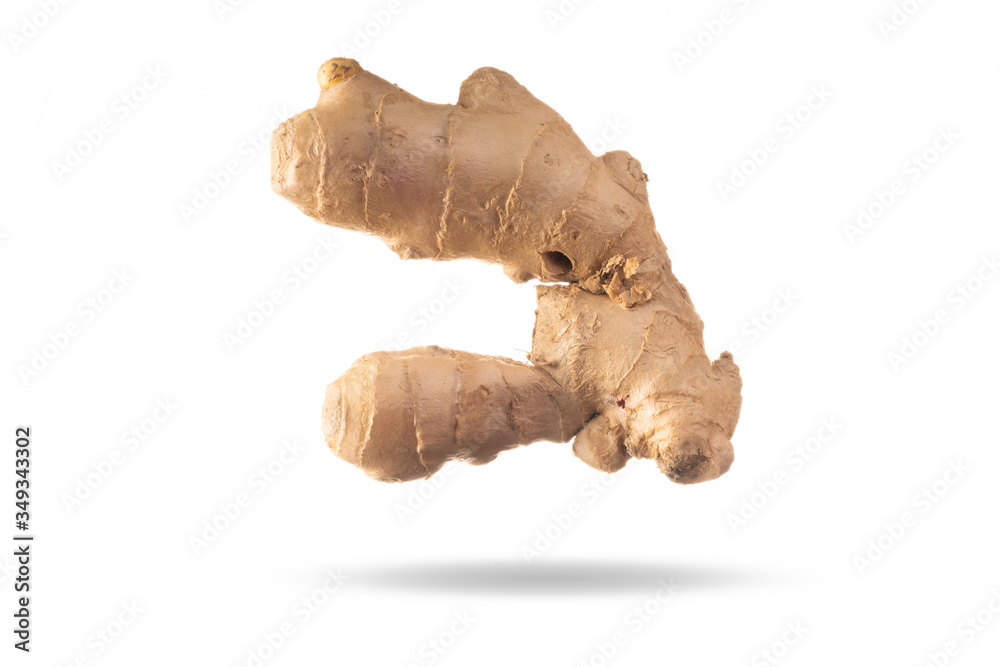 ginger isolated on white background ginger isolated on white background