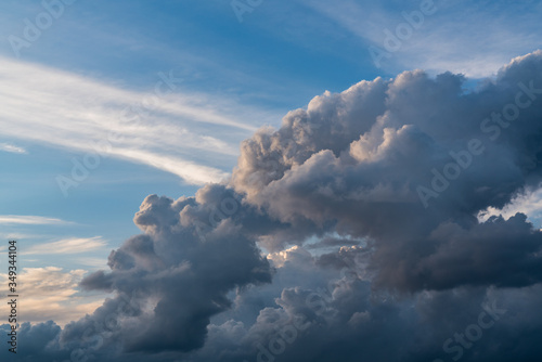 Summer cloudscape