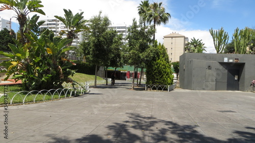 parks, city of children in spain, in the mediterranean