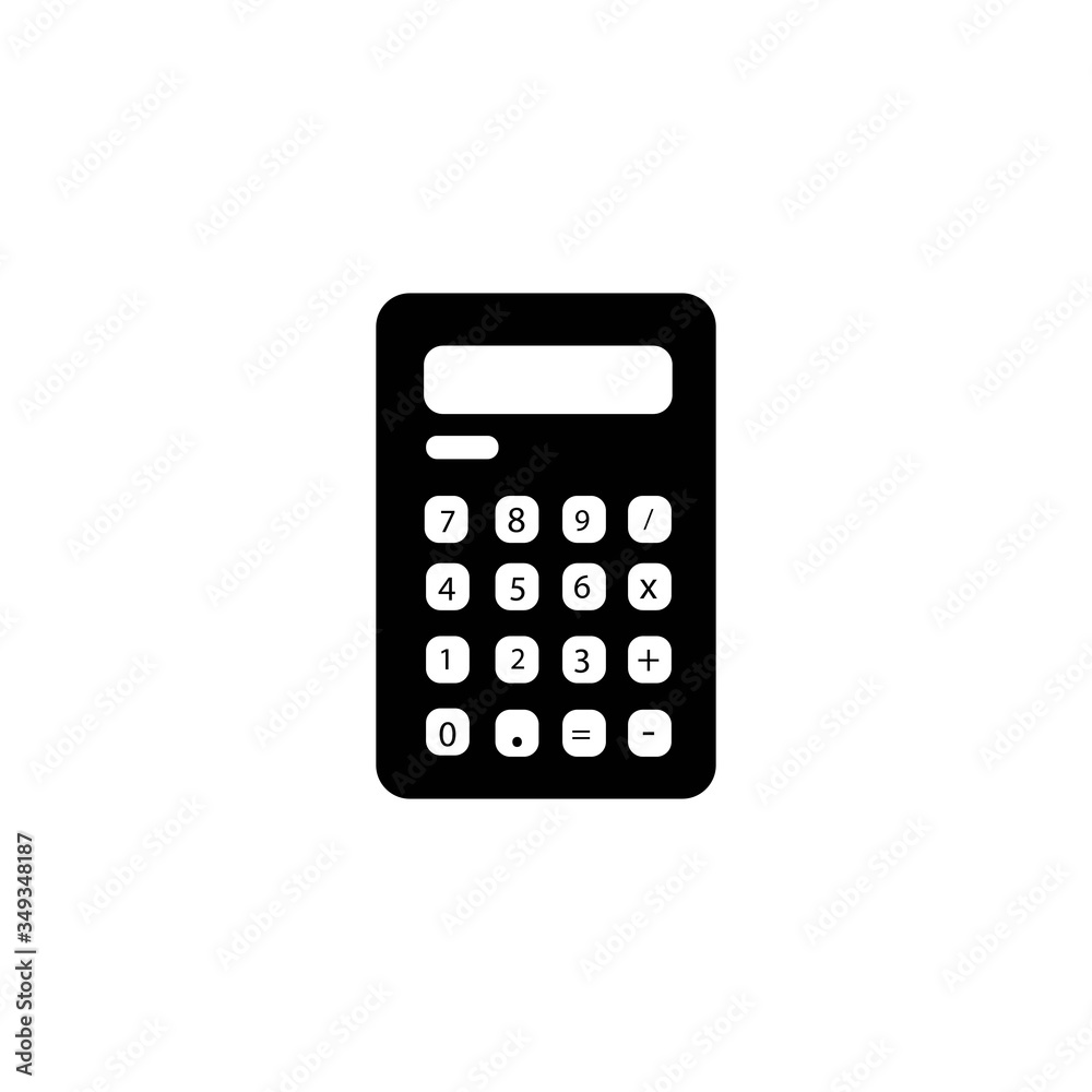 calculator logo icon vector calculator logo icon vector