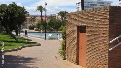 parks, city of children in spain, in the mediterranean