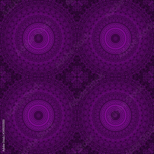 kaleidoscope purple geometr...