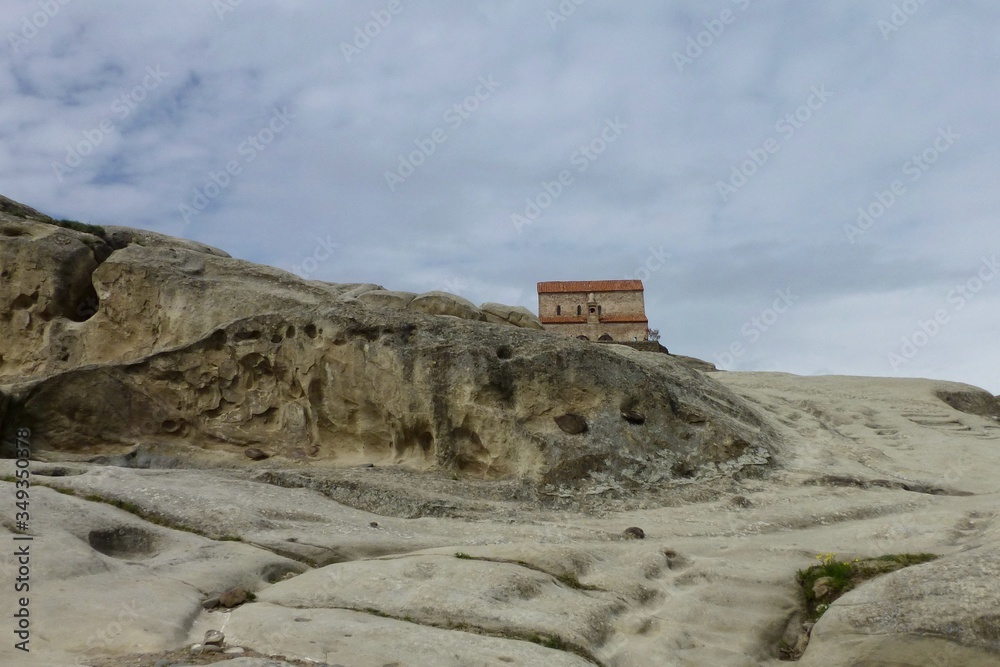 Steinerne Festungsstadt Uplistsikhe in Georgien Steinerne Festungsstadt Uplistsikhe in Georgien