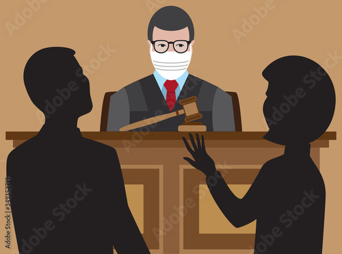 Flat Vector Judge with Mask