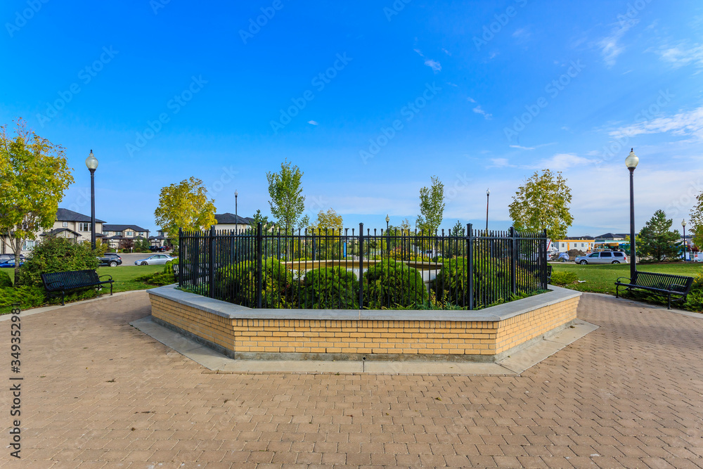Obraz premium Hampton Village Square
