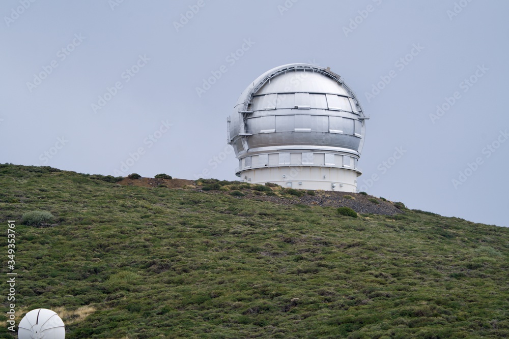 Fototapeta premium BIg telescope of La Palma
