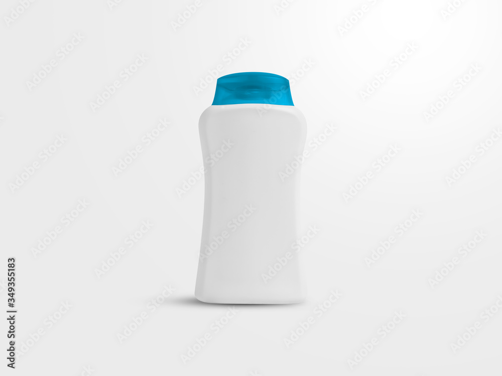 Composition of 3D rendering plastic bottle setup for mock up template. Empty plastic bottle isolated on white background ready for your design. Cosmetic bottle for cream, soaps, shampoo, or lotion Composition of 3D rendering plastic bottle setup for mock up template. Empty plastic bottle isolated on white background ready for your design. Cosmetic bottle for cream, soaps, shampoo, or lotion