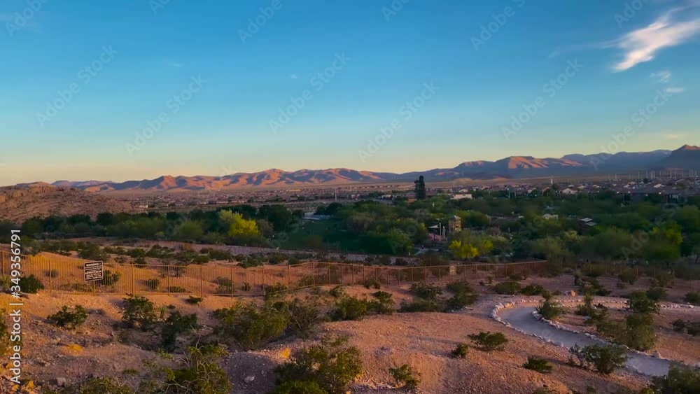 Las Vegas Park View on top of Mountain Las Vegas Park View on top of Mountain