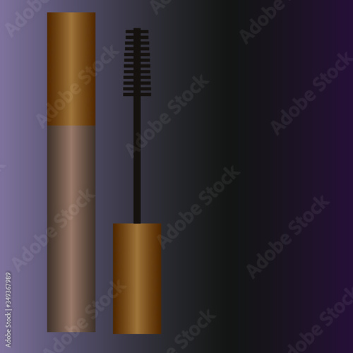black mascara for spectacular young girls
