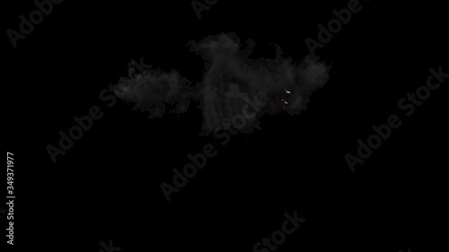 Bomb Explosion With Alpha Channel Explosion Overlay Transparent Background