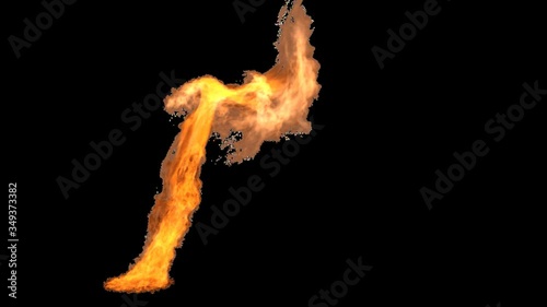 Fire Flames Burning Alpha Channel