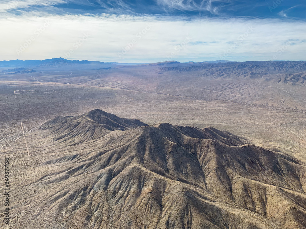 Fototapeta premium View from helicopter Colorado USA