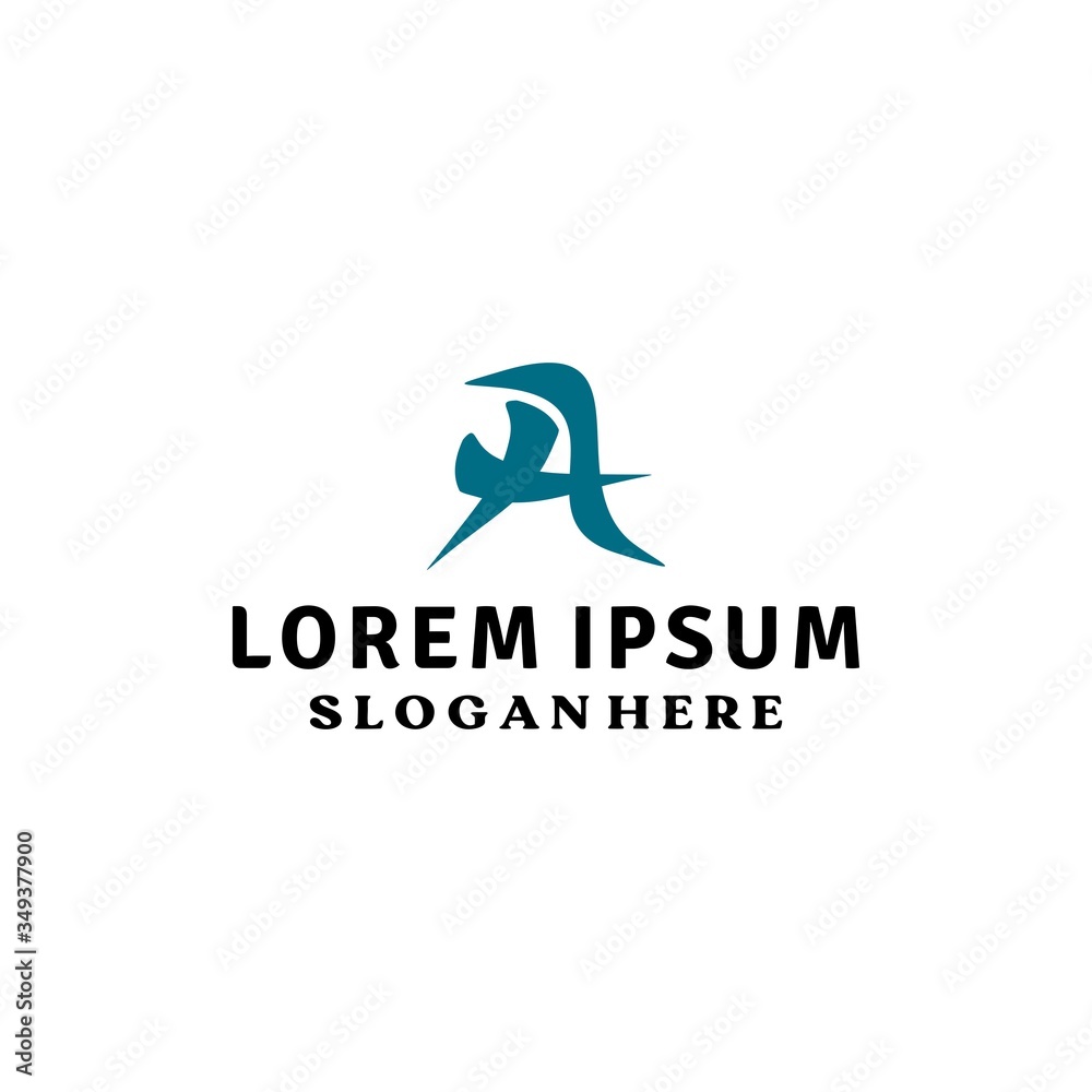 design logo abstract letter A concept design inspirations design logo abstract letter A concept design inspirations