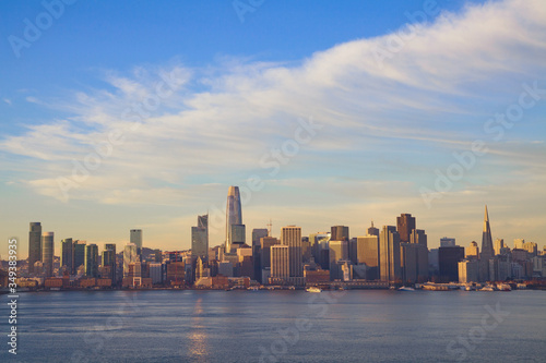 San Francisco City Skyline and Bay Bridge © Jennifer Chen