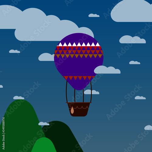 globo flat art