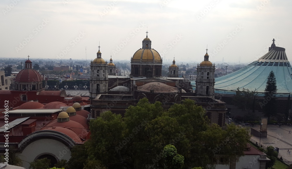 Antigua y Nueva Basìlica de Guadalupe CDMX Stock Photo Adobe Stock
