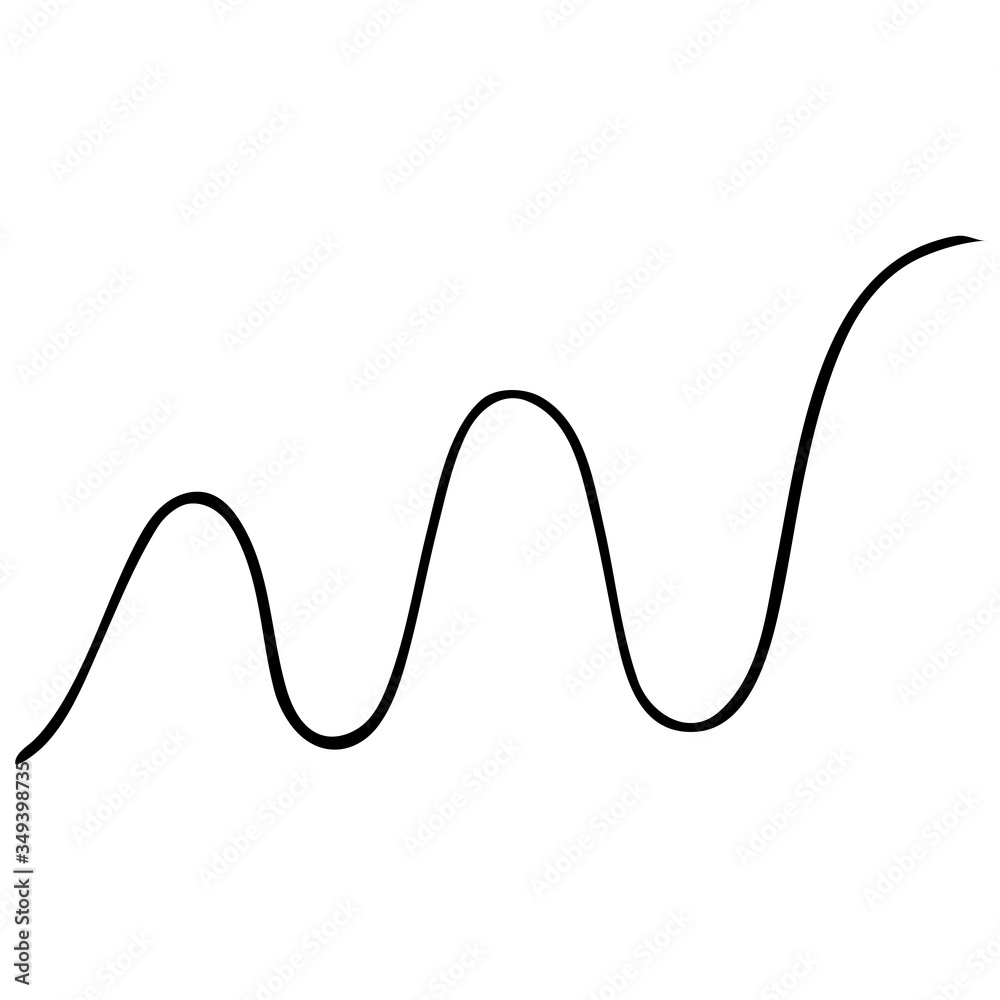 Wave. Harmonic oscillation. Business. Mathematics. Mechanics. Extremum. Analysis. Vector illustration. Contour on an isolated white background. Doodle style. Sketch. Illustration for web design. Wave. Harmonic oscillation. Business. Mathematics. Mechanics. Extremum. Analysis. Vector illustration. Contour on an isolated white background. Doodle style. Sketch. Illustration for web design.