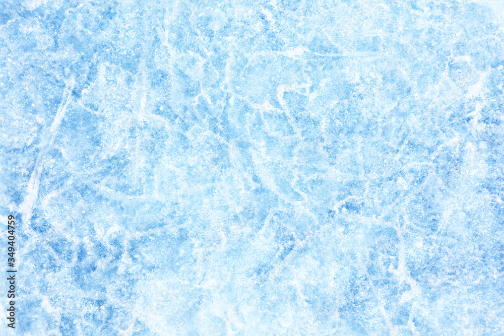 Blue background of Ice texture