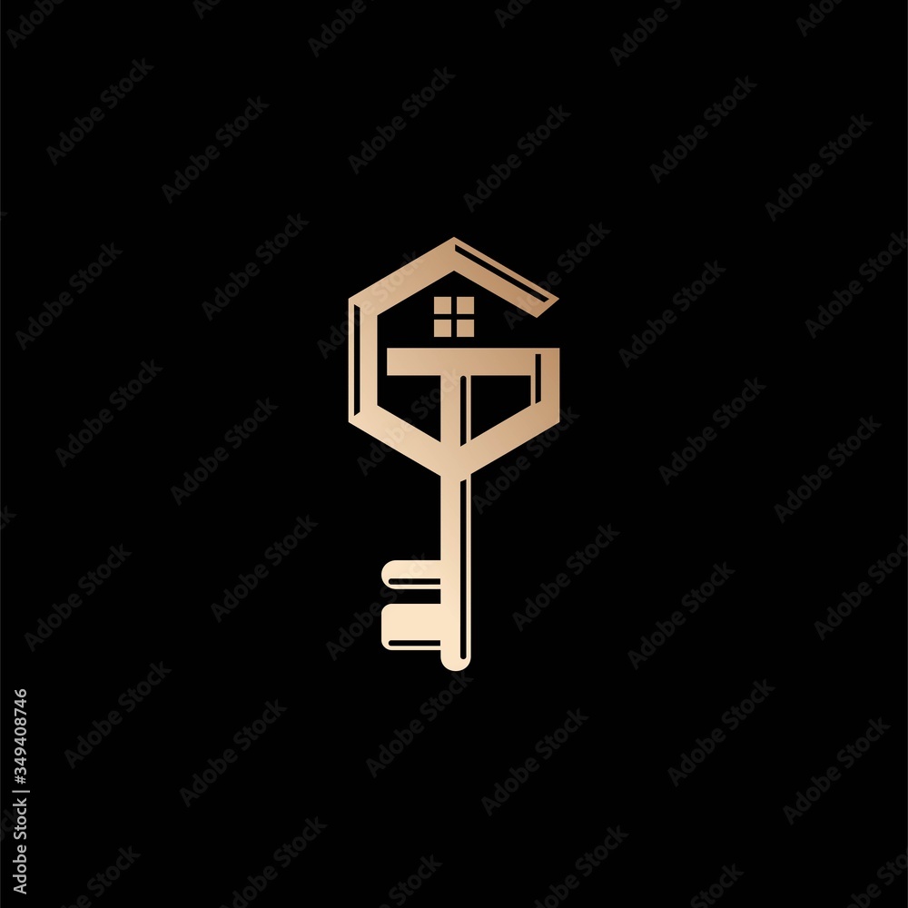 Guard logo design, Key vector logo Guard logo design, Key vector logo