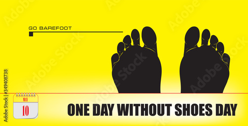 Postcard One Day Without Shoes Day