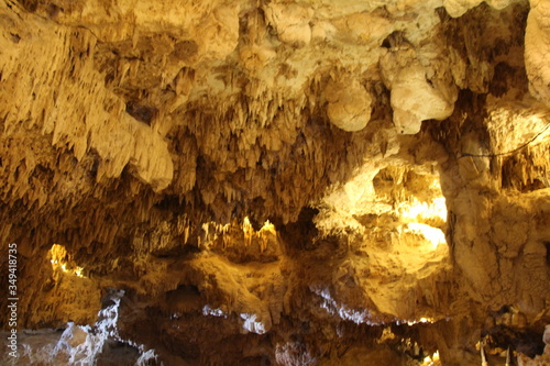 inside the cave