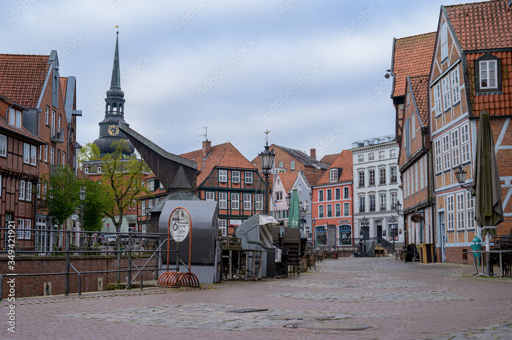 Obraz premium Alter Fischmarkt in Stade