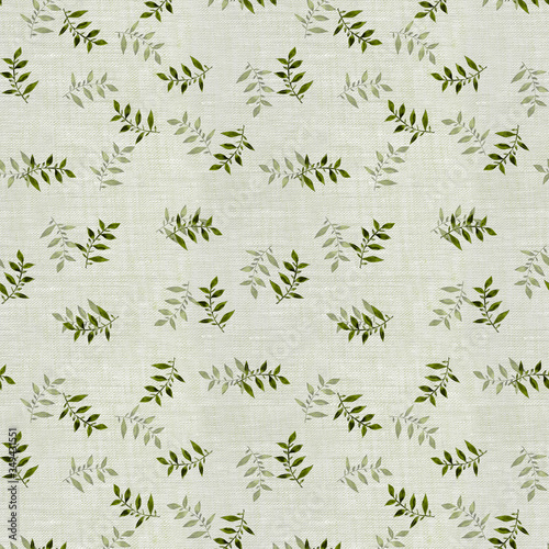 Seamless pattern with leafs..