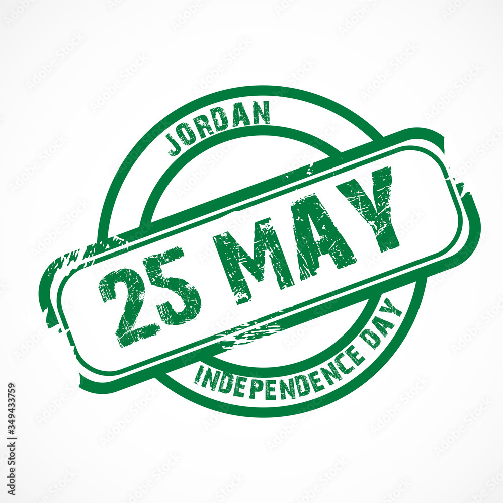 Vector illustration of a background a poster for Jordan Independence Day. Vector illustration of a background a poster for Jordan Independence Day.
