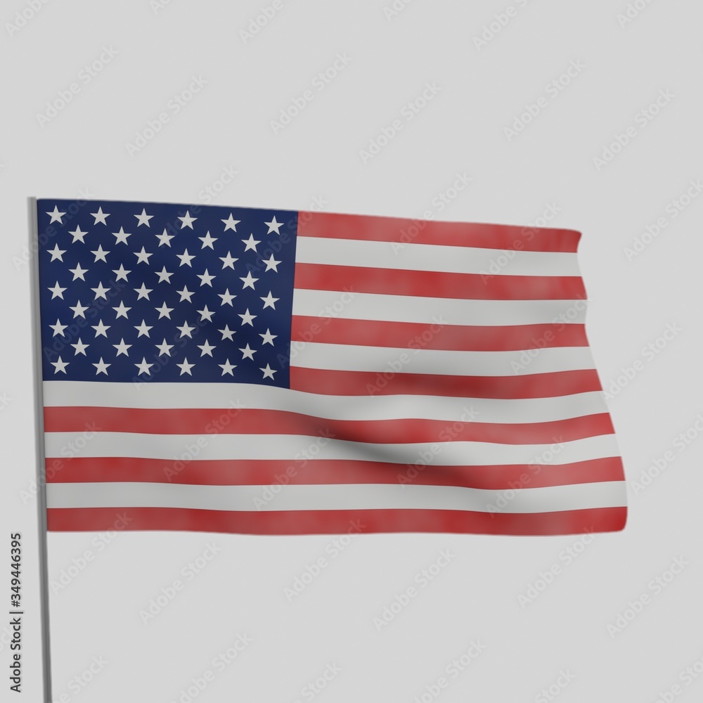 American Flag In The Wind American Flag In The Wind