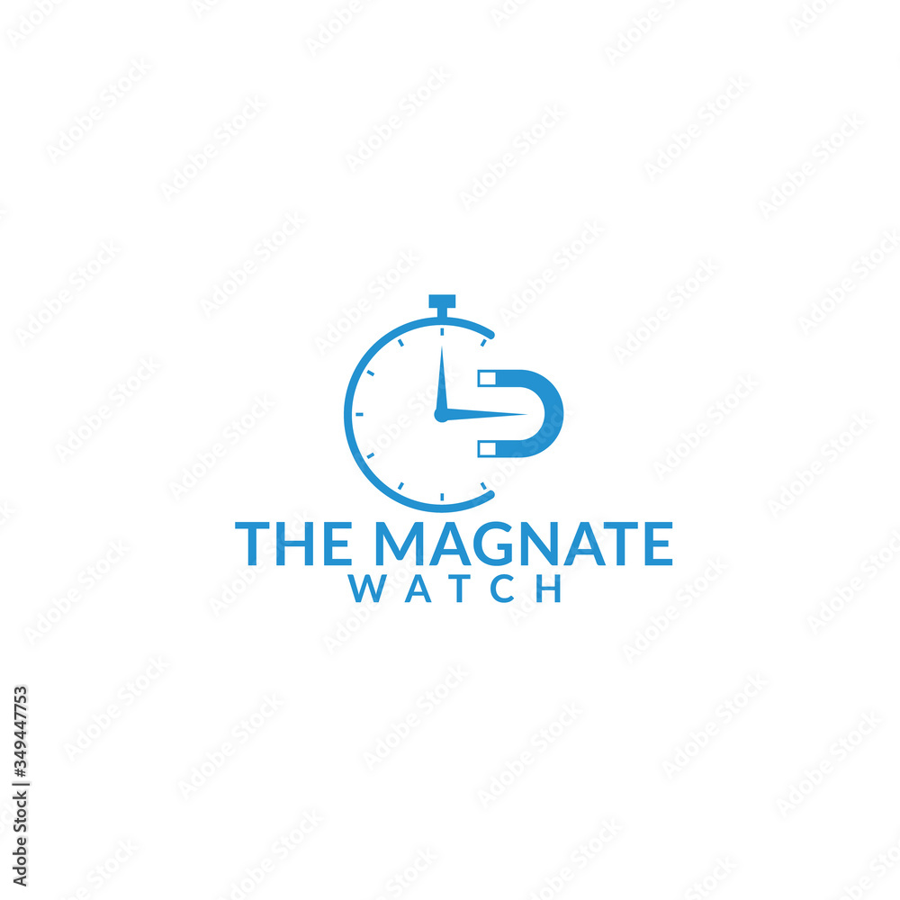 Watch Company Vector Logo Design Watch Company Vector Logo Design