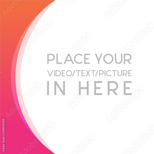 Square Banner Social Media Banners for Digital Marketing. Promotion Brand Fashion. Stories. Streaming