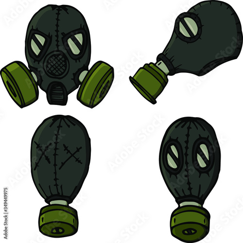 Isolated respirators medical medicine, protection against gas chemical otaki of toxic infection, protection against pandemic epidemic infections, the ability to breathe clean air