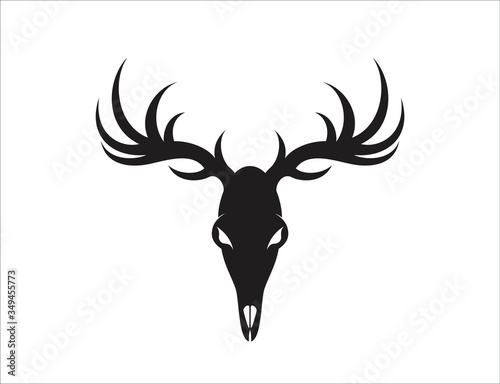 deer logo design vector ilustration