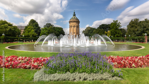 Fotografie Mannheimer Wasserturm