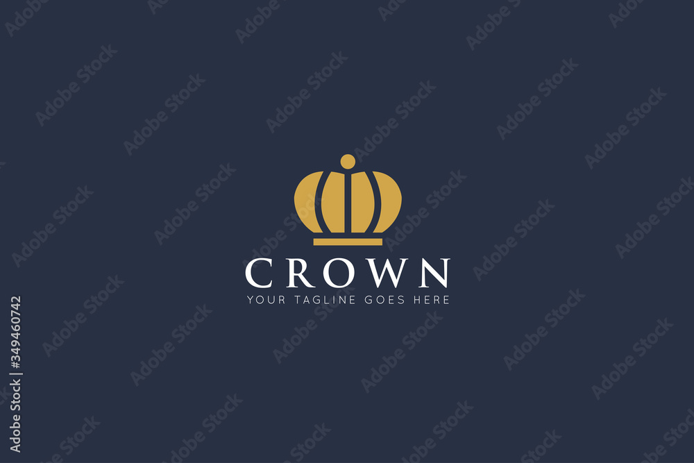 crown logo and royal icon vector illustration design template crown logo and royal icon vector illustration design template