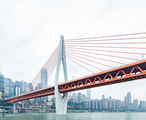 Fototapeta Naklejka Na Ścianę i Meble -  Chongqing Qiansimen Bridge