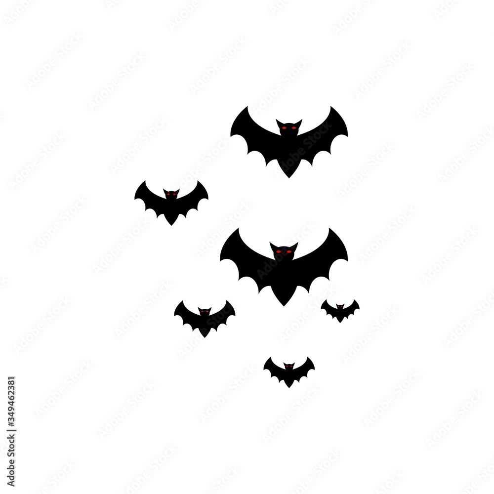 Bats vector graphic design illustration Bats vector graphic design illustration