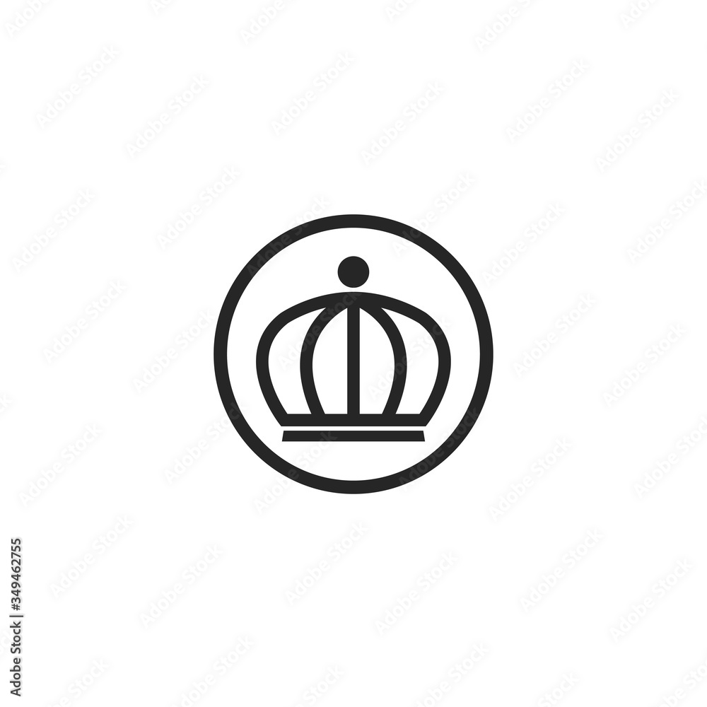 silhouette crown logo and royal icon vector illustration design template silhouette crown logo and royal icon vector illustration design template