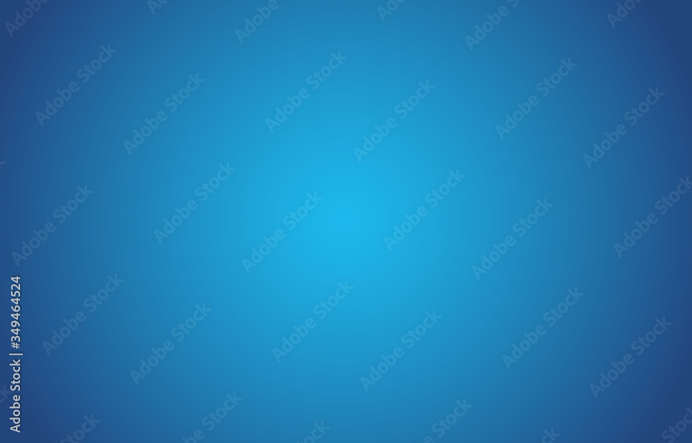 Gradient Blue Background. Vector illustration.