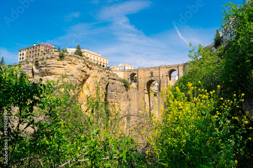 Bridge in Ronda Spain