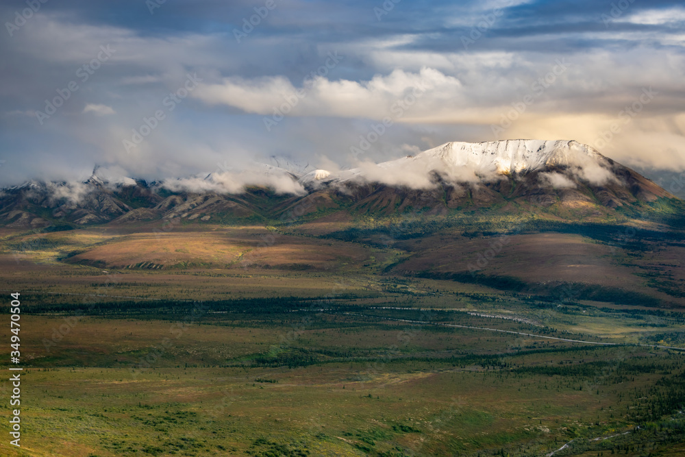 Beautiful landscape in Denali National Park, Alaska, USA