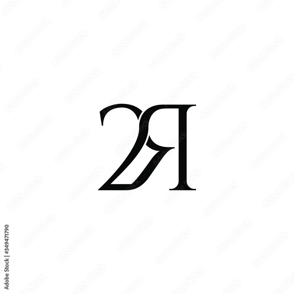 2r letter original monogram logo design 2r letter original monogram logo design