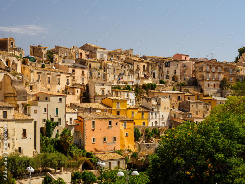 Ragusa Ibla, Sicily, Italy, old town, (11/08/2019)